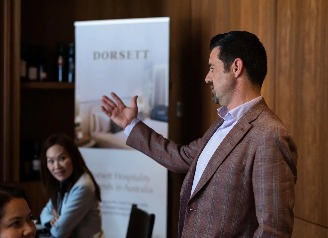 Dorsett associates leading a presentation