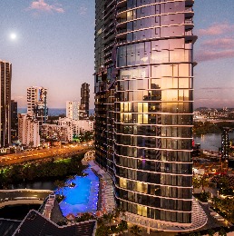 Dorsett Gold Coast exterior shot